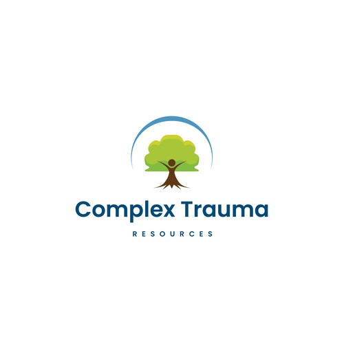 Trauma logo with the title 'Complex Trauma Resources Logo Design'