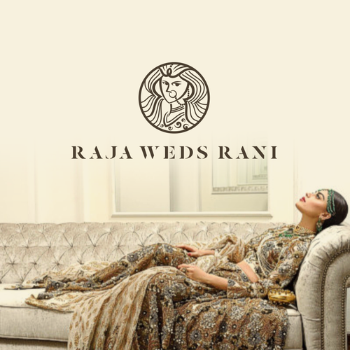 Female logo with the title 'Women fashion Logo'