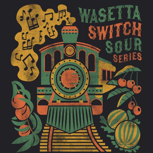 Bar t-shirt with the title 'Wasetta Switch Sour Series'