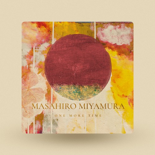 Japanese design with the title 'Album Cover Design'