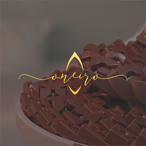 Cocoa logo with the title 'Concept for a chocolate brand'