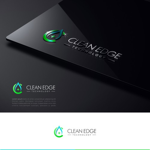 Environmental brand with the title 'Cleanedge Technology'