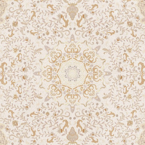 Carpet design with the title 'Rug Surface Design For Bel Air Furnishings - Elegant Pattern for Production'