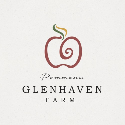 Cider logo with the title 'Identity for a hard cider'