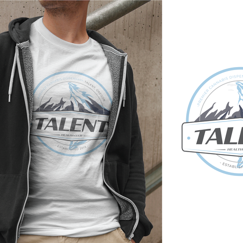 Oregon design with the title 'T-Shirt Design for Talent Health Club'