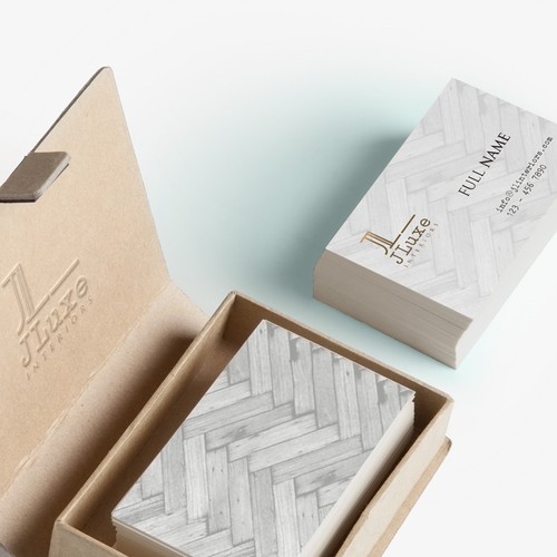 Household interior design logo with the title 'Sleek Luxury Interior Design Logo'