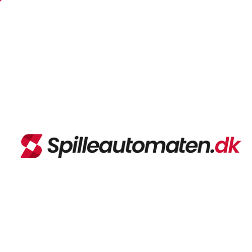 Casino design with the title 'Spilleautomaten.dk Logo Design'