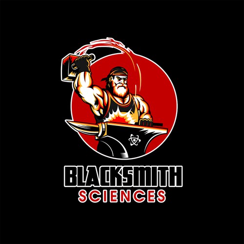 Science logo with the title 'Blacksmith Sciences has a cutting edge technology in aircraft metal ring forging'