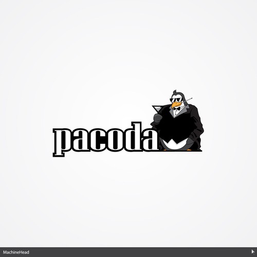 Martini logo with the title 'Create a modern, stylish and young logo with a cool penguin!'