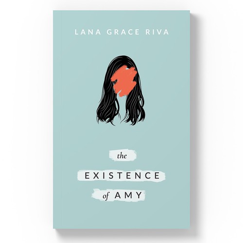 Depression design with the title 'the EXISTENCE of AMY'