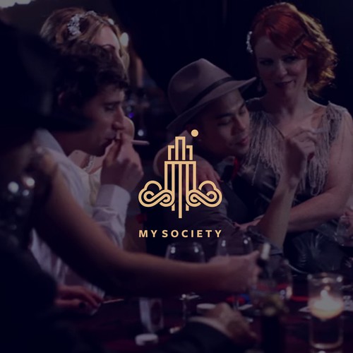 City logo with the title 'City in the sky logo'