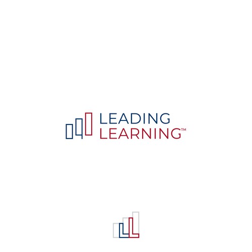 Pie chart logo with the title 'Leading Learning'