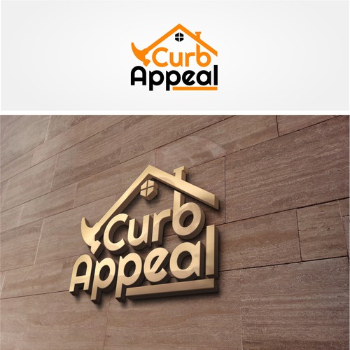 Hammer logo with the title 'The Curb Appeal Logo'