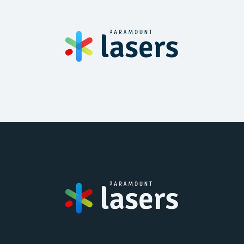Laser design with the title 'Paramount Lasers'