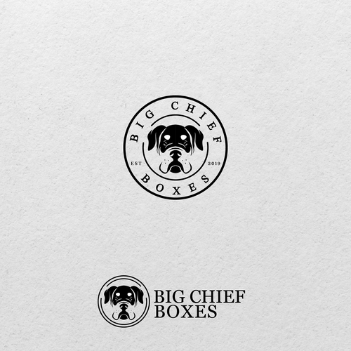 Chief logo with the title 'Big chief boxes'