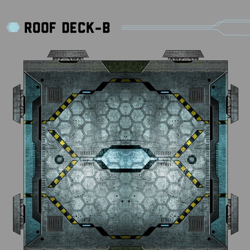 Texture artwork with the title 'Texture design for gaming structure set.'