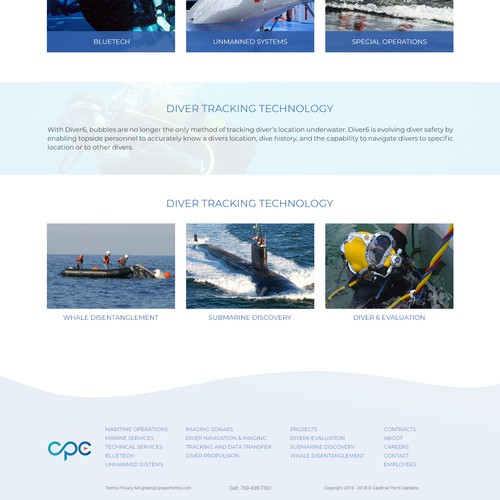 Bootstrap website with the title 'CPC'