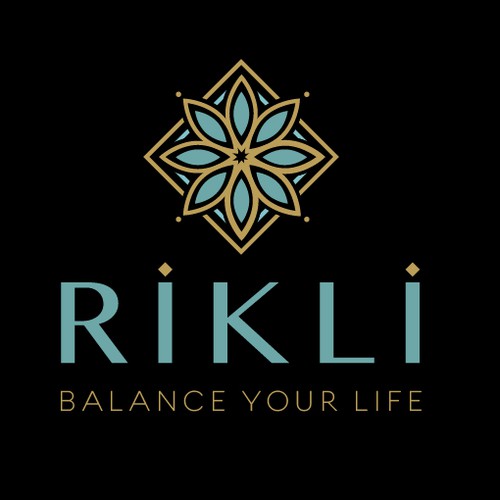 Balanced design with the title 'logo design '