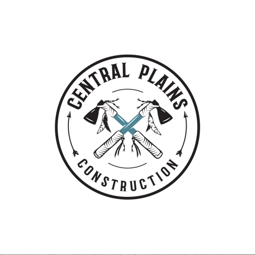 Construction design with the title 'Logo for Central Plains'