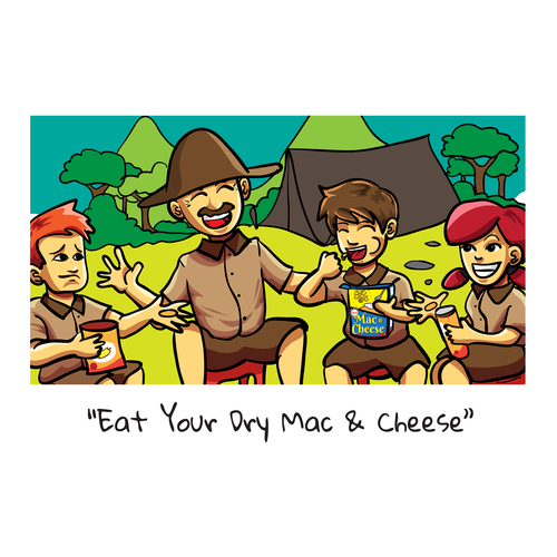 School t-shirt with the title 'Illustration'