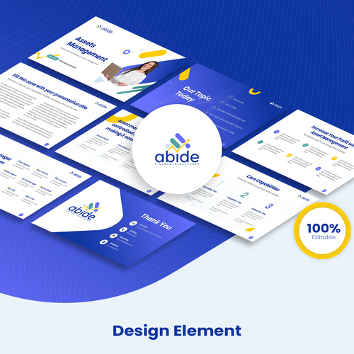 Prezi design with the title 'Abide'