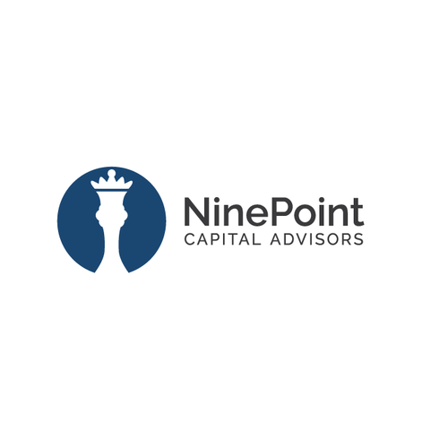 Queen logo with the title 'Logo concept for NinePoint Capital Advisors'