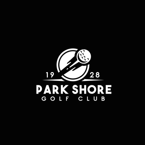 Ball logo with the title 'Golf Ball logo'