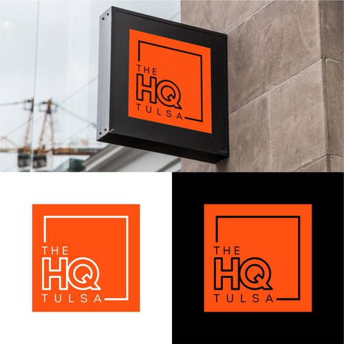 Coworking logo with the title 'Winner of The HQ Tulsa'