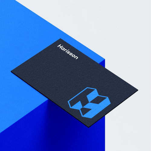 H design with the title '3D Letter H Logo'