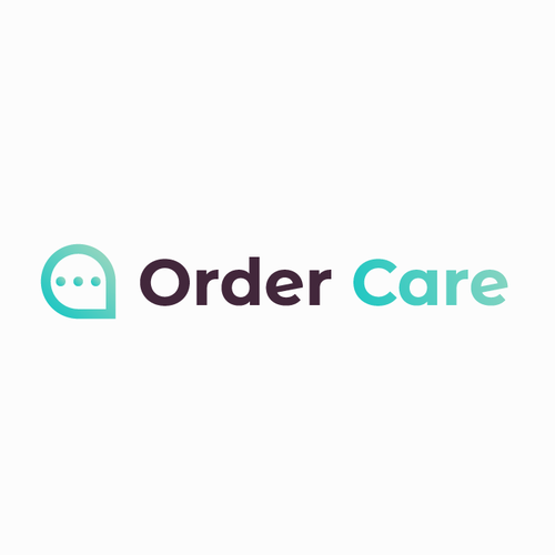 Support logo with the title 'Order Care - Logo Proposal 2'