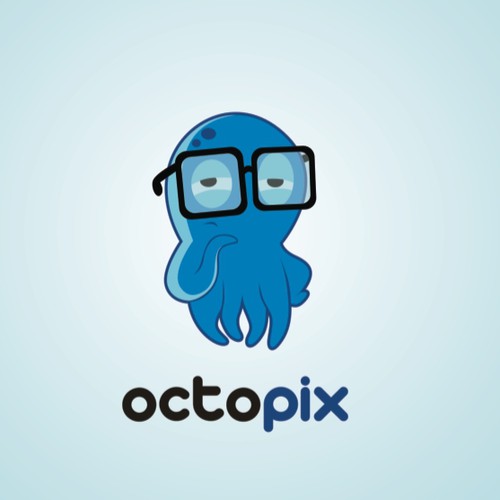 Geek logo with the title 'Octopix'