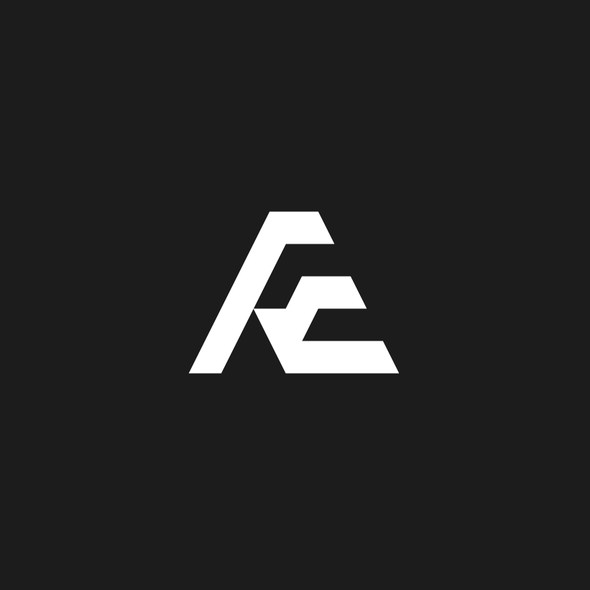 Ae logo with the title 'Brandmark-NR1714'