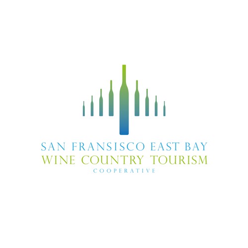 Airport design with the title 'San Francisco East Bay & Wine Country Cooperative'
