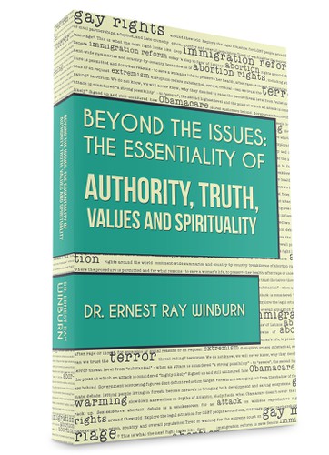 Spiritual book cover with the title 'Beyond the Issues'