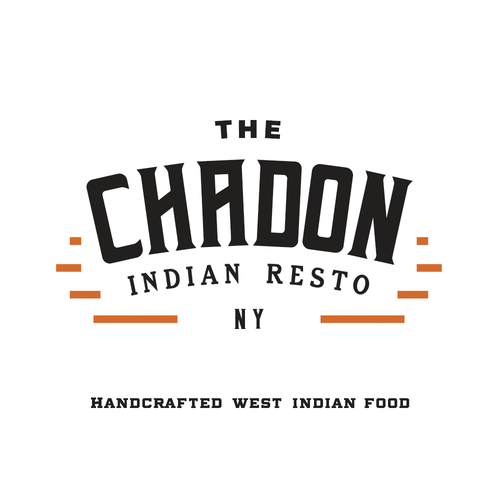 New York logo with the title 'Logo Design for Indian Restaurant '