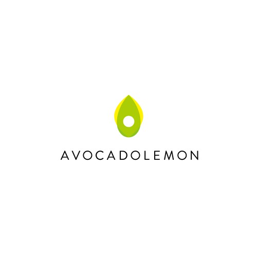 Avocado design with the title 'Logo design for lifestyle shop'