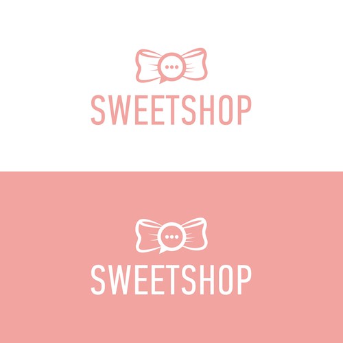 Bow logo with the title 'Skin logo for internet agensy'