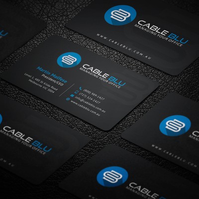 Modern Sleek Business Card