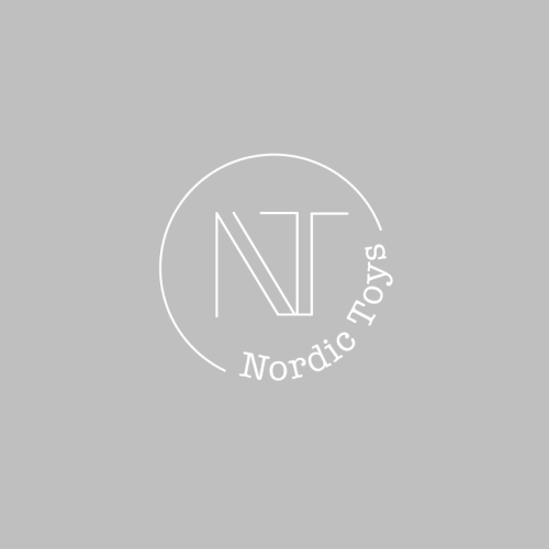 Scandinavian logo with the title 'Modern & Simple logo for Nordic Toys'