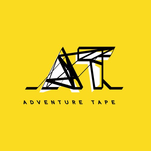 Tough logo with the title 'Logo for a brand of multi-purpose camping tape'
