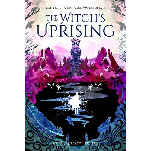 Texture design with the title 'Dark fantasy '