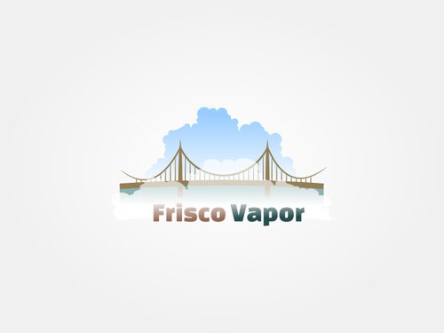 Fog design with the title 'Help Frisco Vapor with a new logo'