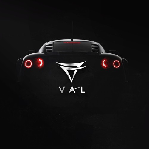 Metallic logo with the title 'VAL'