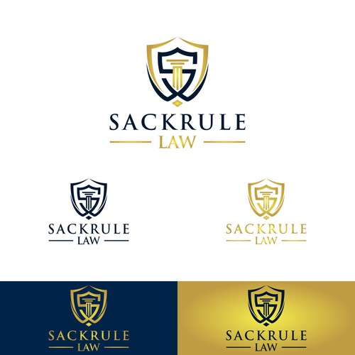 Court logo with the title 'Sackrule Law'