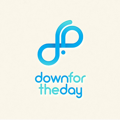Beach logo with the title 'dfd Logo Concept'