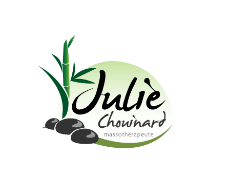 Massage logo with the title 'LOGO FOR MASSAGE THERAPY and spa'