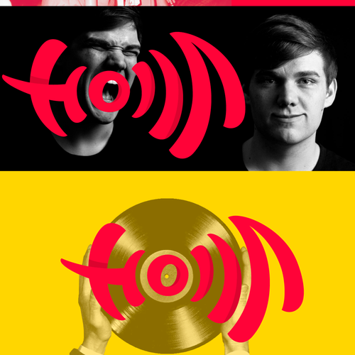 Candy logo with the title 'Holla'