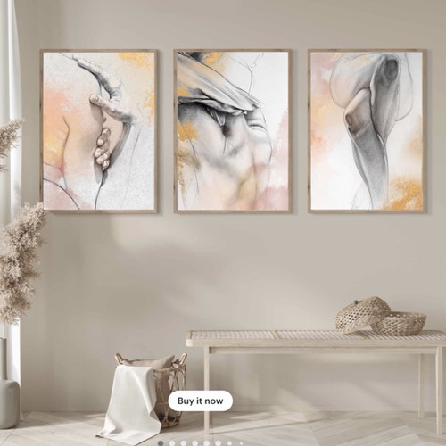 Picture design with the title 'Concept of high quality interior art'