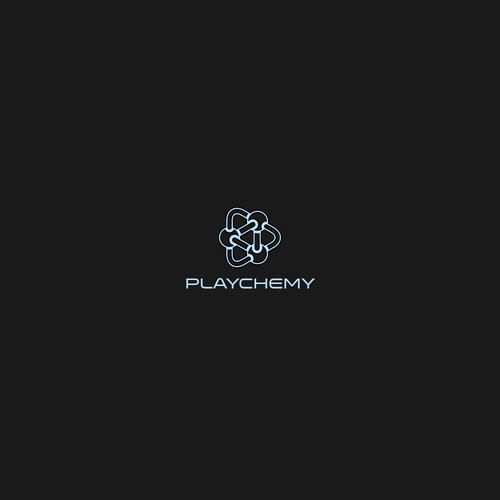Science logo with the title 'playchemy'
