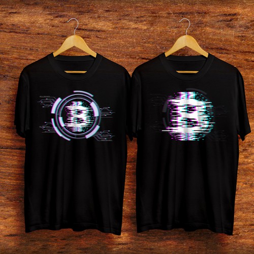 Cryptocurrency t-shirt with the title 'Cyvber Bitcoin 3.0'